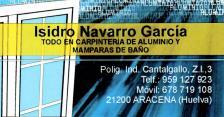 Carpintera de Aluminio Isidro Navarro Garca